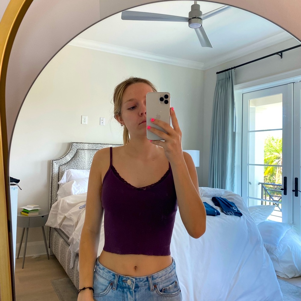 Red Crop Top